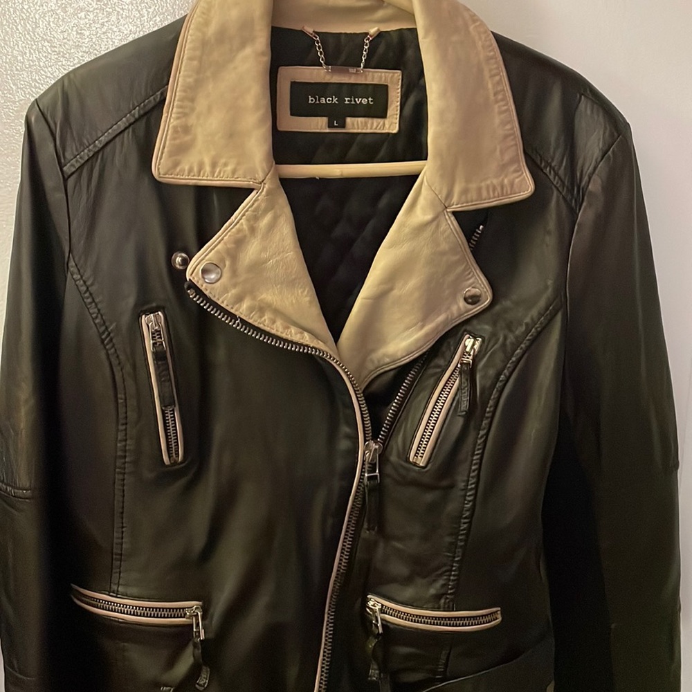 Leather jacket